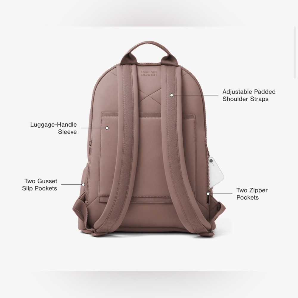 Dagne Dover Dakota Medium Backpack – Sage - Picture 2 of 8